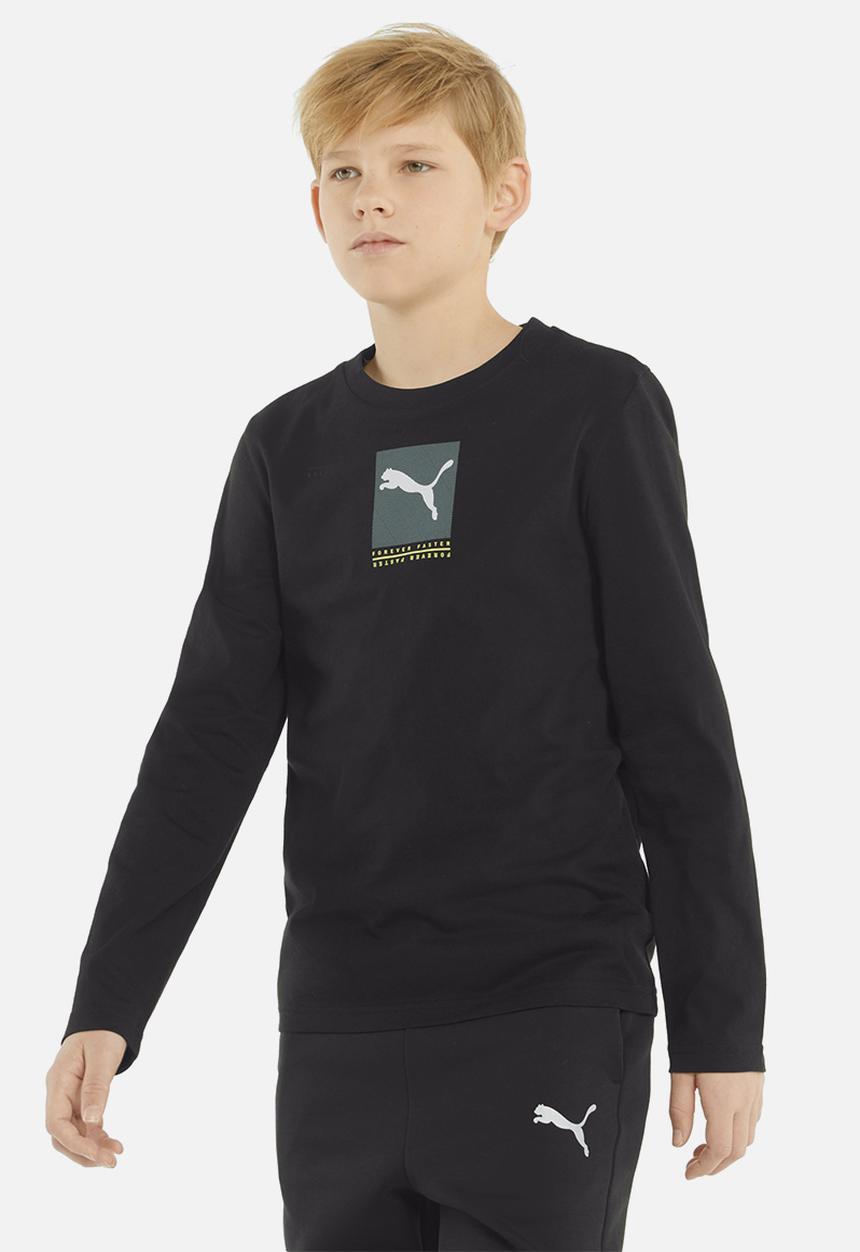 PUMA - Active sports longsleeve tee b - puma black