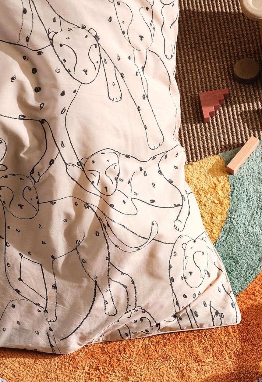 Linen House - Big cats duvet cover set - multi