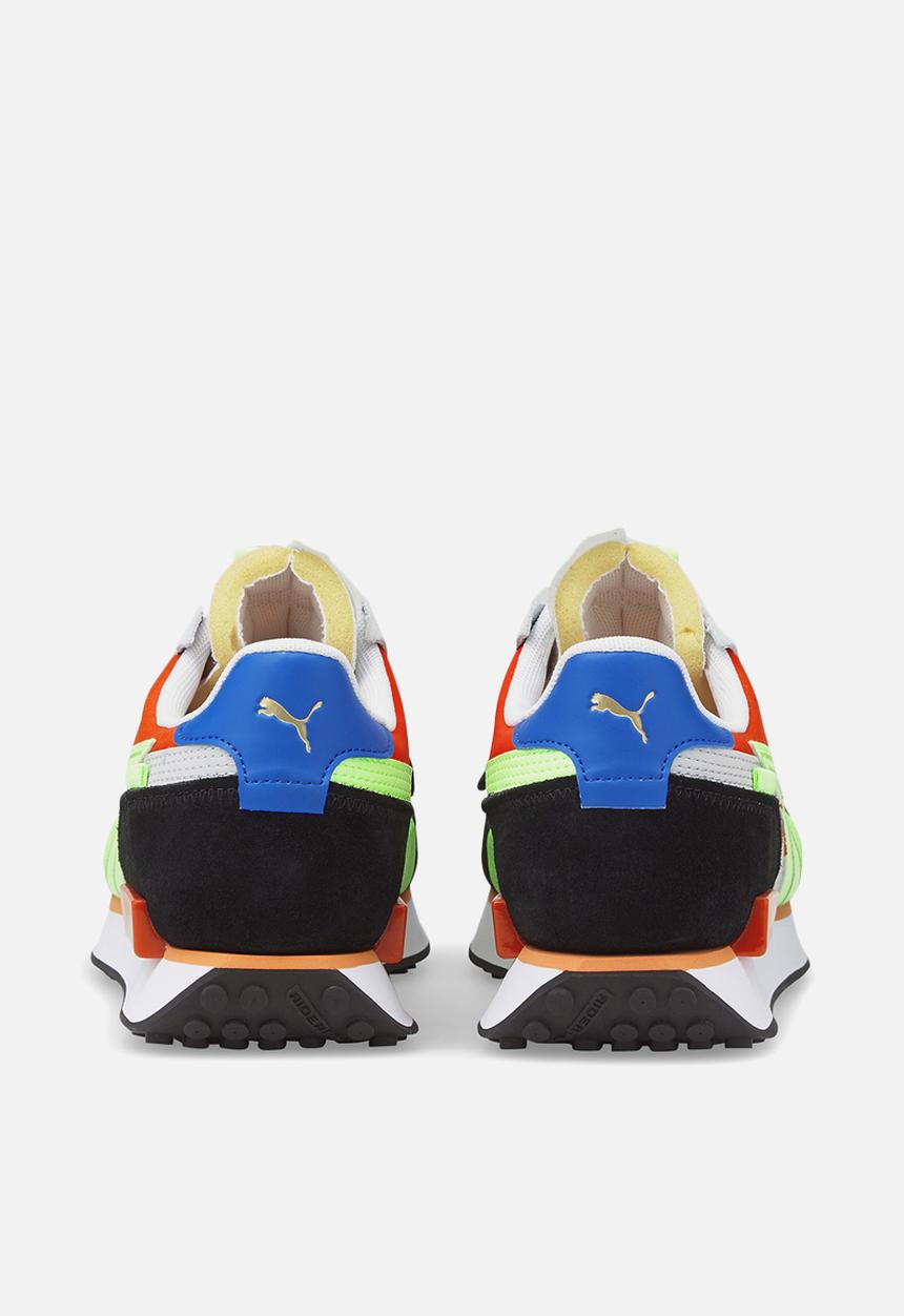 PUMA - Future rider displaced - victoria blue-fizzy lime