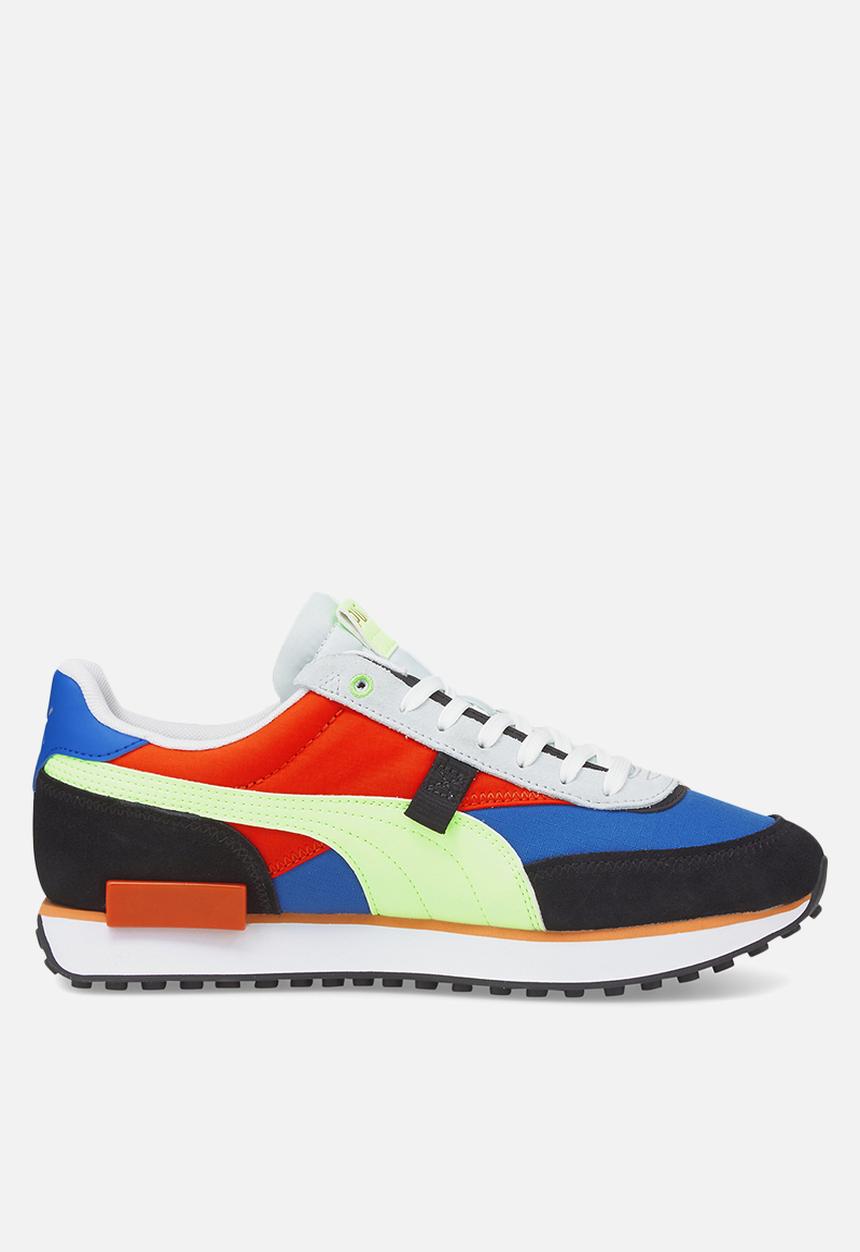 PUMA - Future rider displaced - victoria blue-fizzy lime