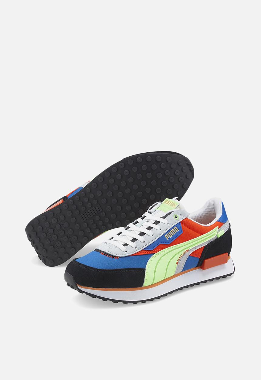 PUMA - Future rider displaced - victoria blue-fizzy lime
