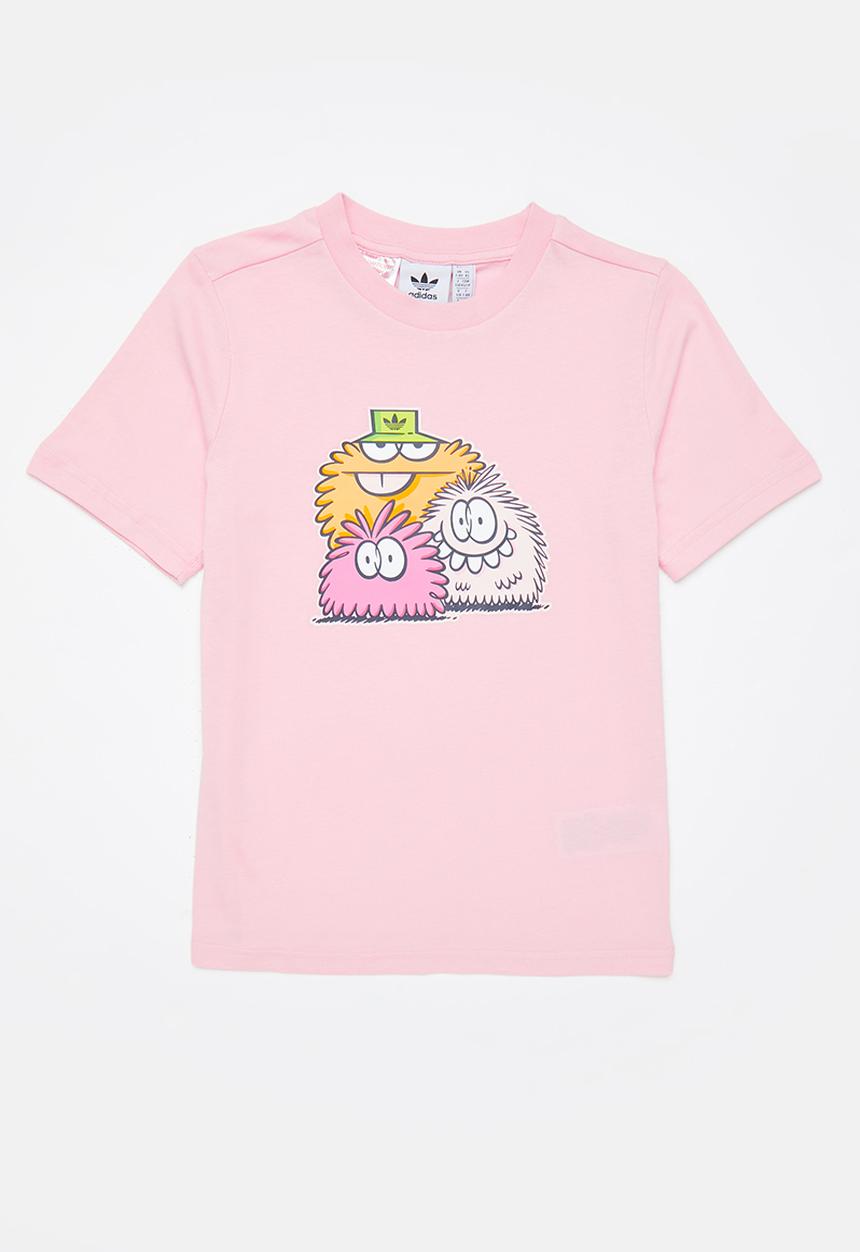 adidas Originals - Tweens tee - true pink