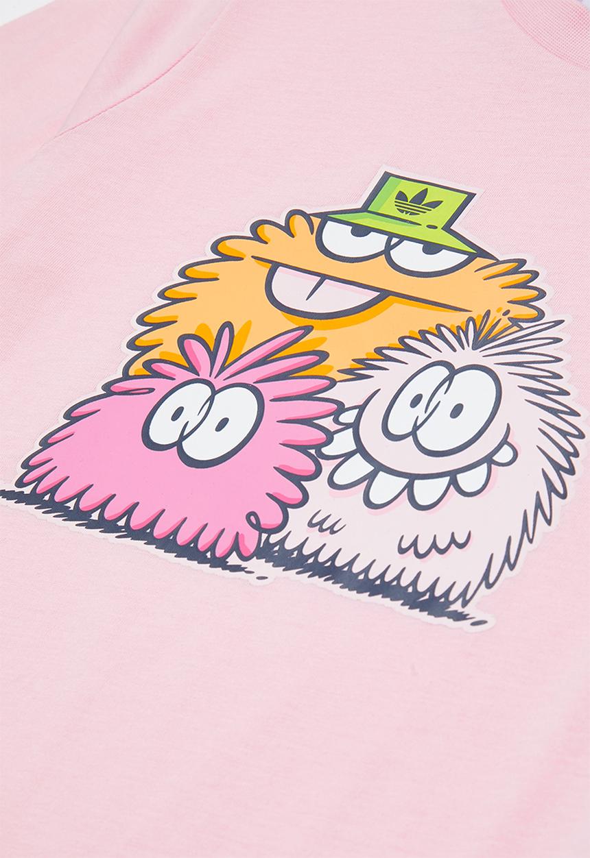 adidas Originals - Tweens tee - true pink