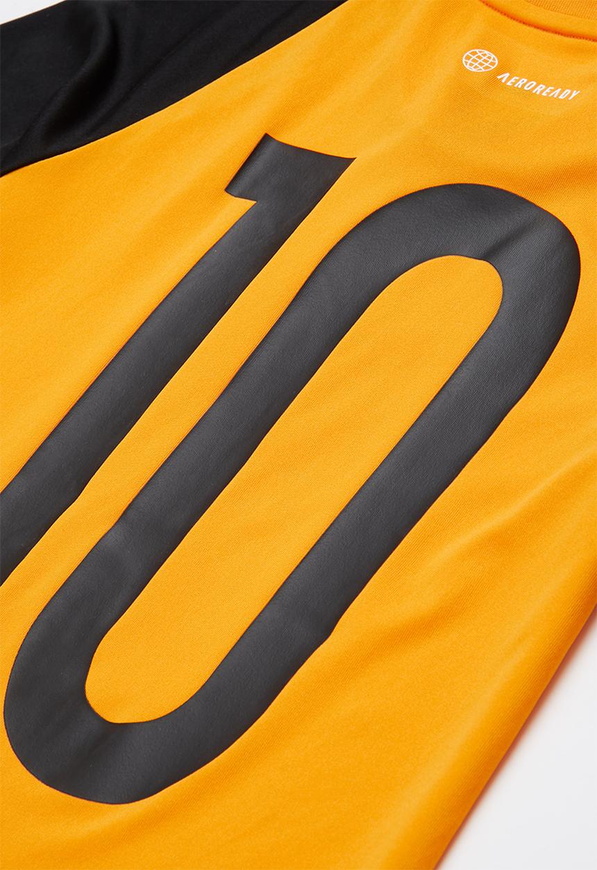 adidas Originals - Messi 10 jersey - semi solar gold & black