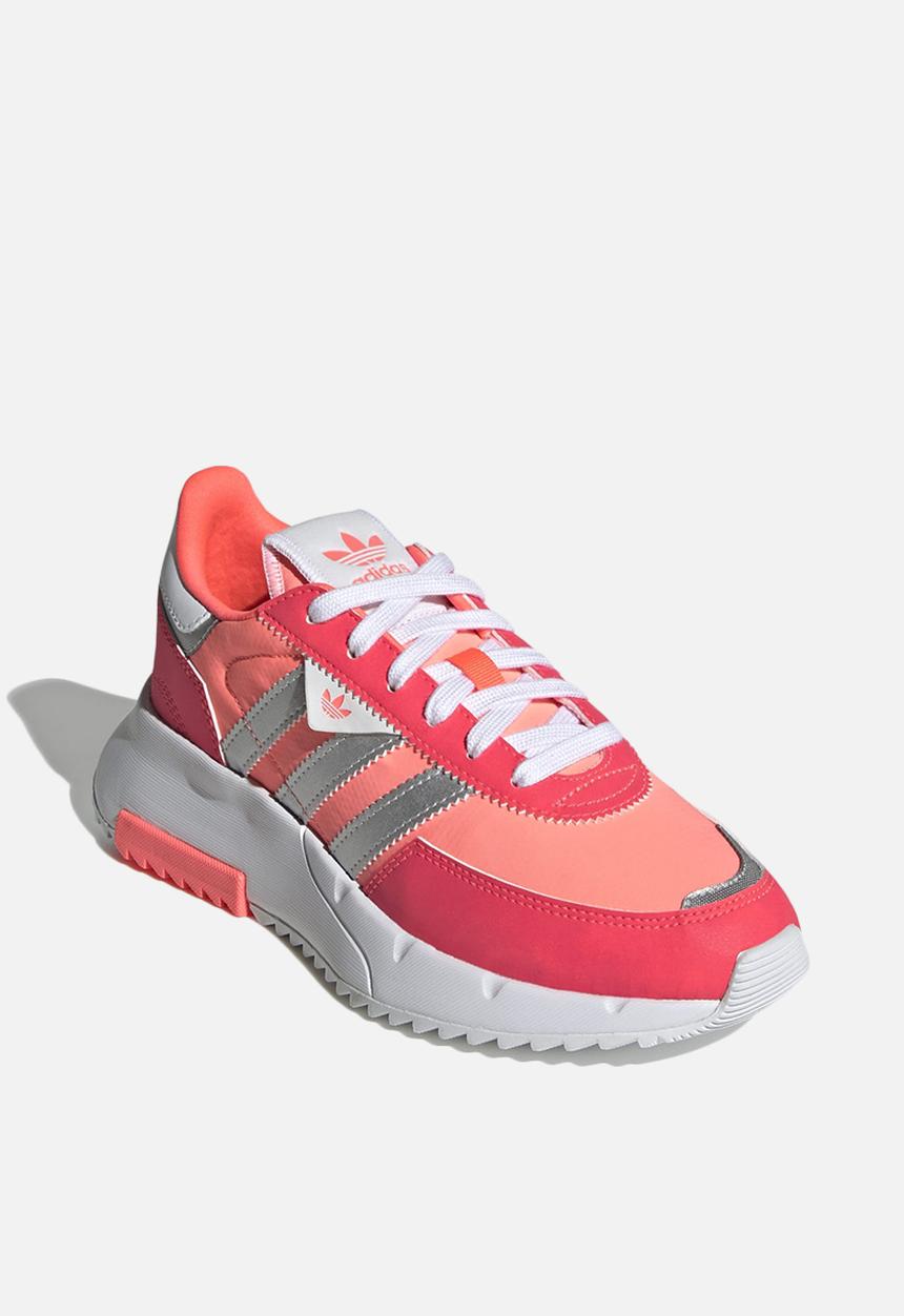 adidas Originals - Retropy f2 j - acid red/silver met./turbo