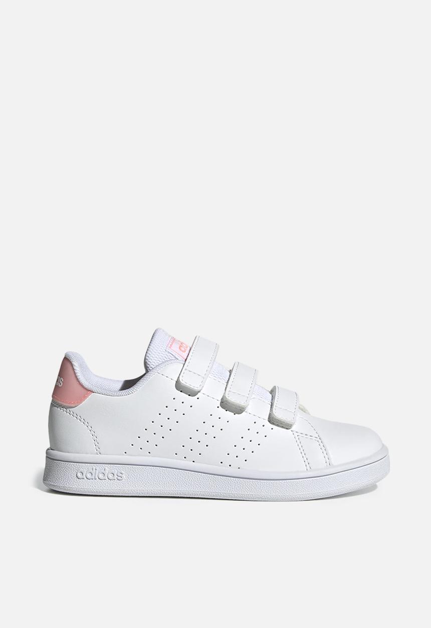 adidas Performance - Advantage cf c - ftwr white/ftwr white/acid red