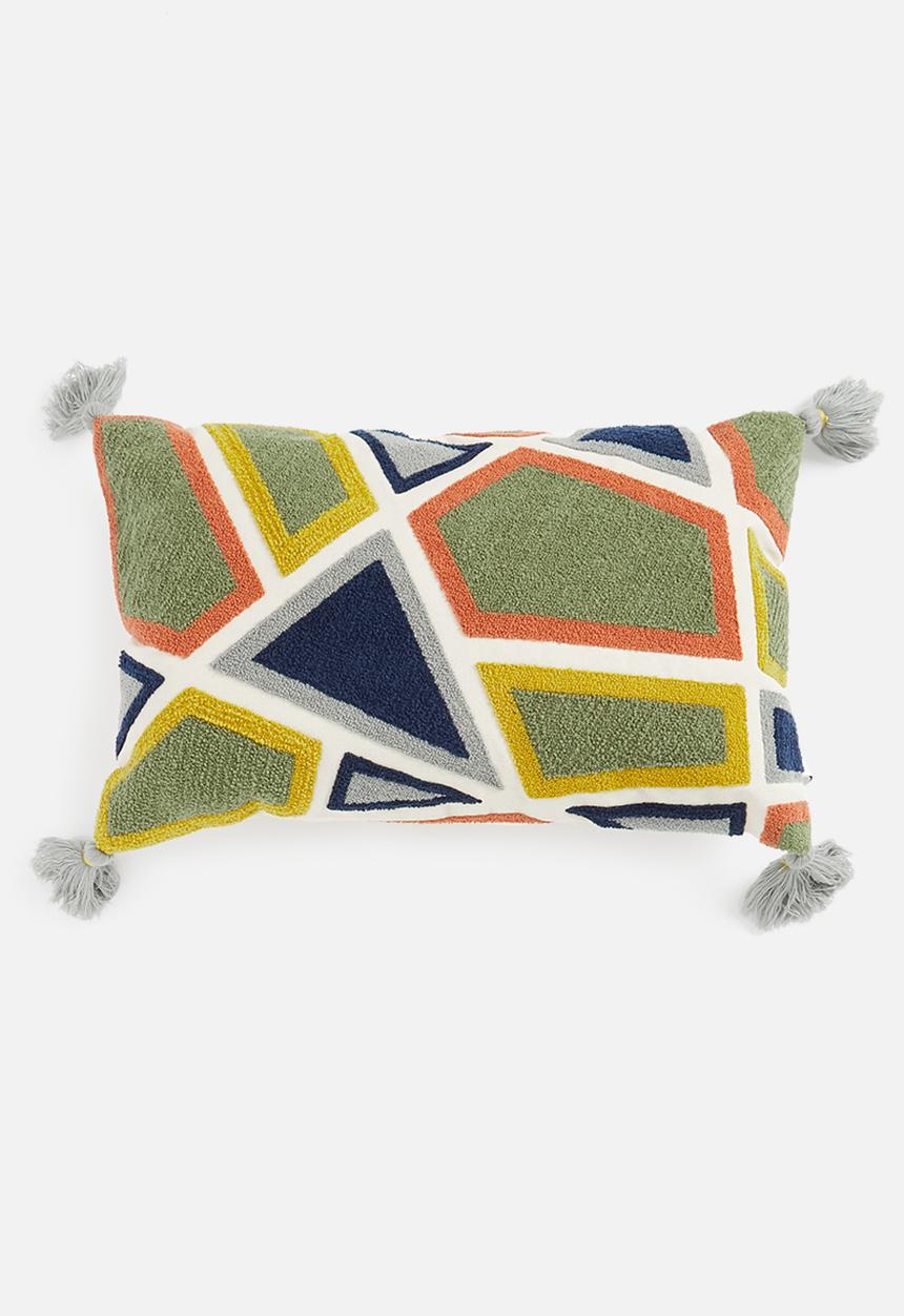 Sixth Floor - Embroider cushion cover-multi