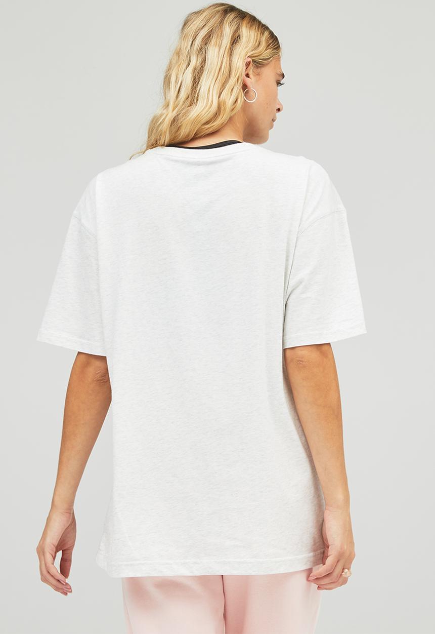 New Balance  - NB Essentials Uni-ssentials Tee - Sea Salt heather