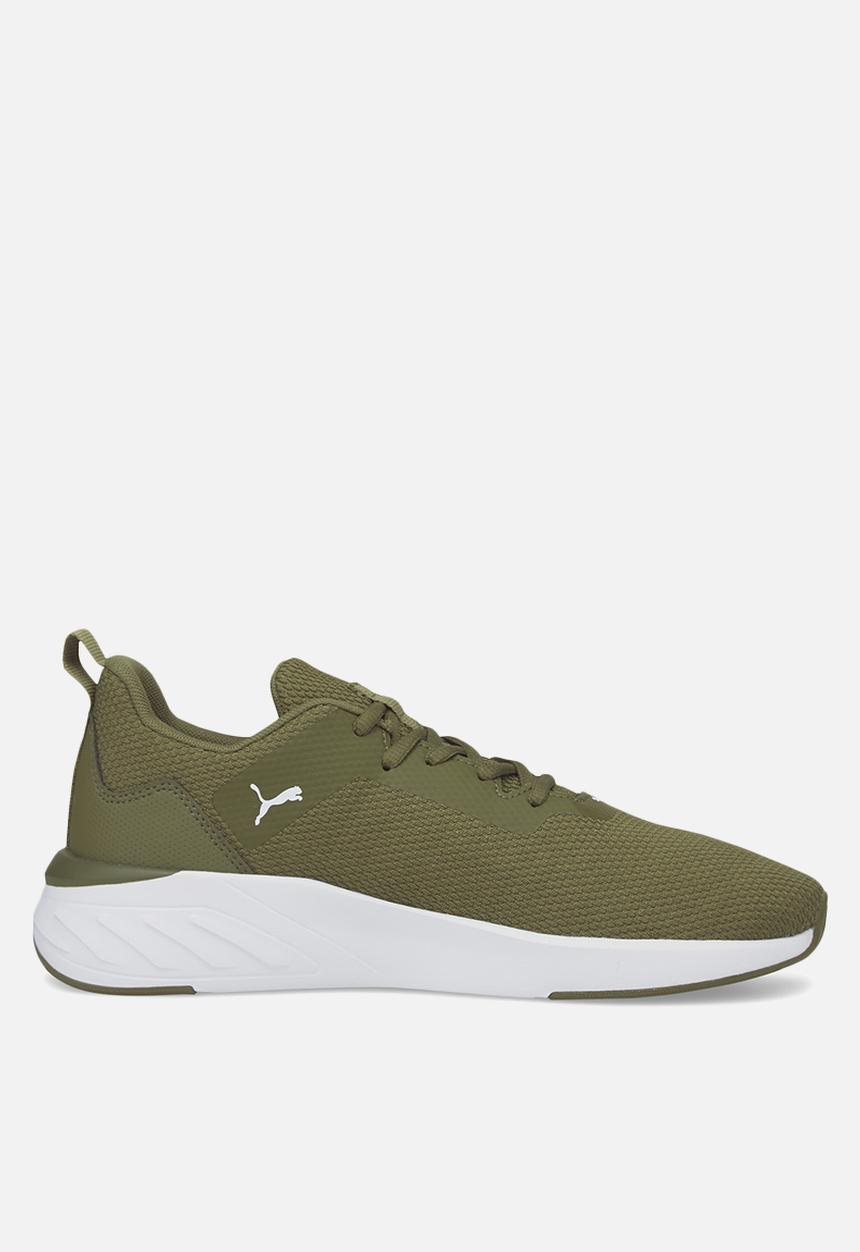 PUMA - Erupter - dark green moss-puma white