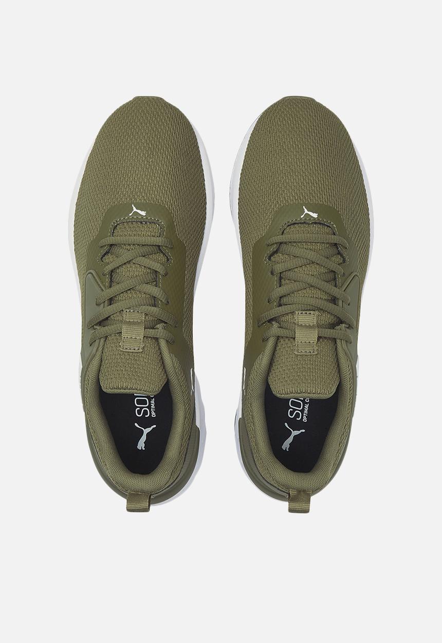 PUMA - Erupter - dark green moss-puma white