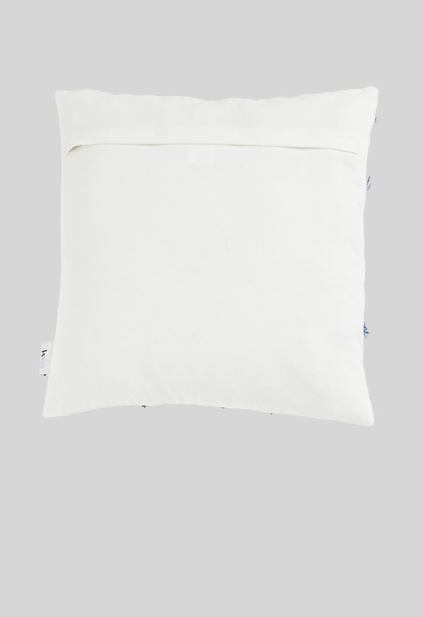 Sixth Floor - Stitch cushion cover - navy
