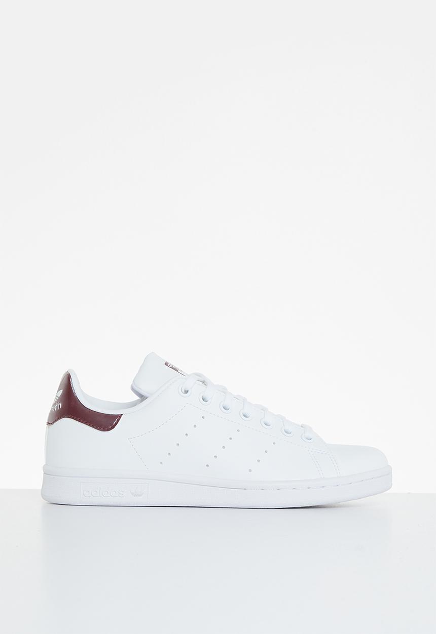 adidas Originals - Stan smith j - ftwr white/ftwr white/quiet crimson