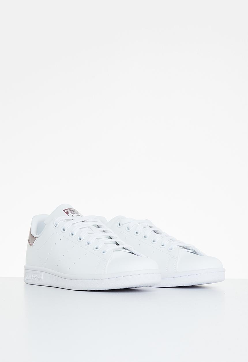 adidas Originals - Stan smith j - ftwr white/ftwr white/quiet crimson