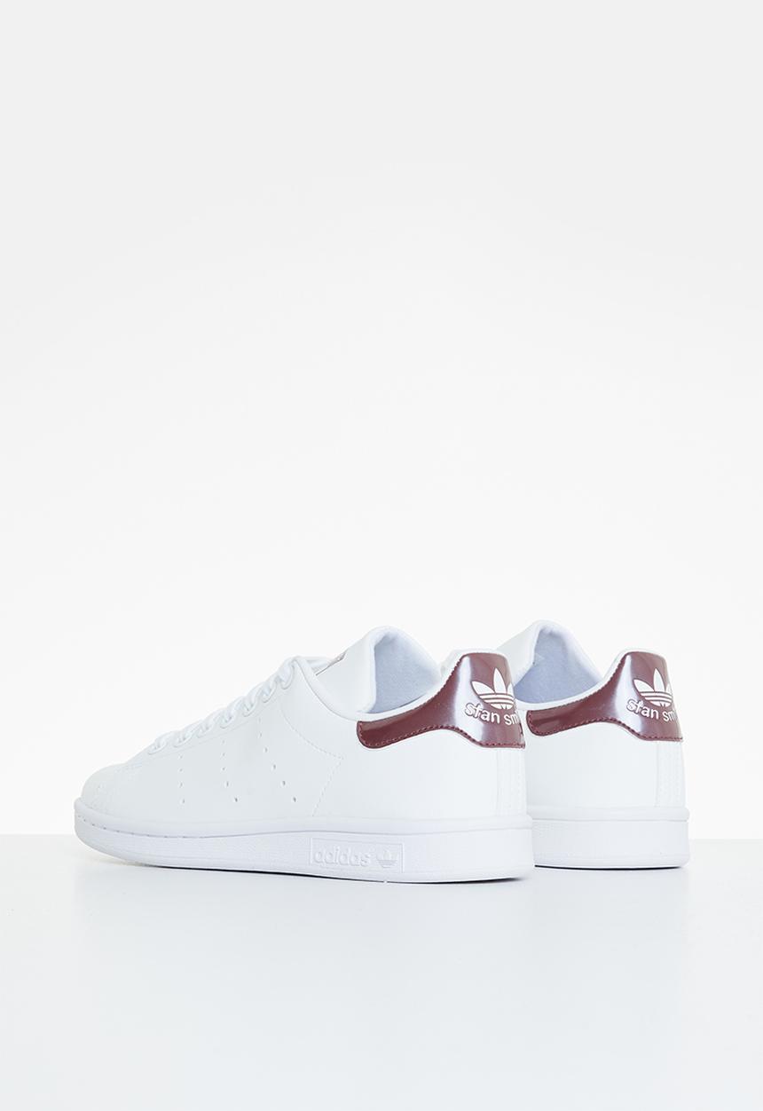 adidas Originals - Stan smith j - ftwr white/ftwr white/quiet crimson