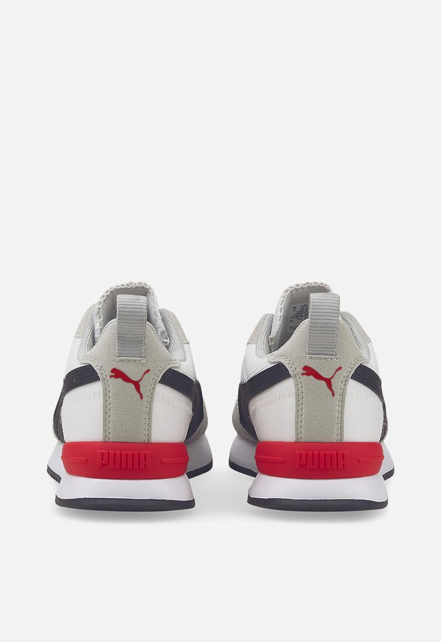 PUMA - Puma r78 junior - puma white-puma black-high risk red