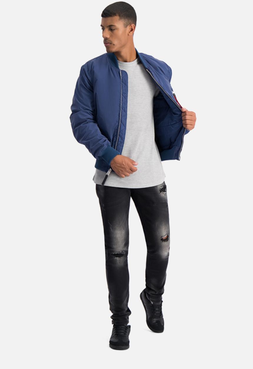 Alpha Industries - Ma-1 vf 59 reflective - blue