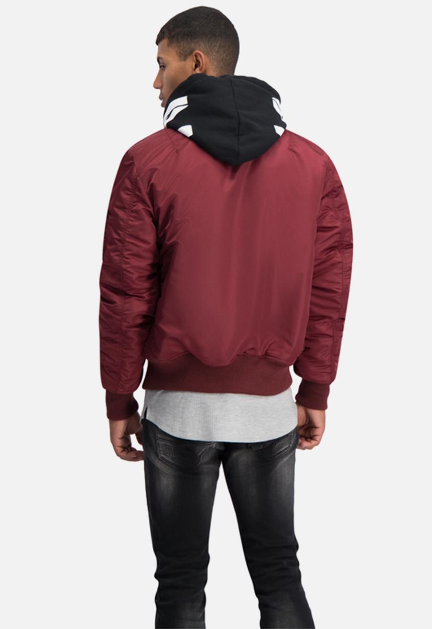 Alpha Industries - Ma-1 zhp - burgundy