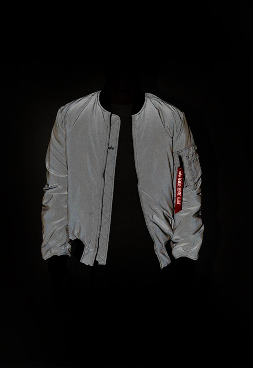 Alpha Industries - Ma-1 vf 59 reflective - black