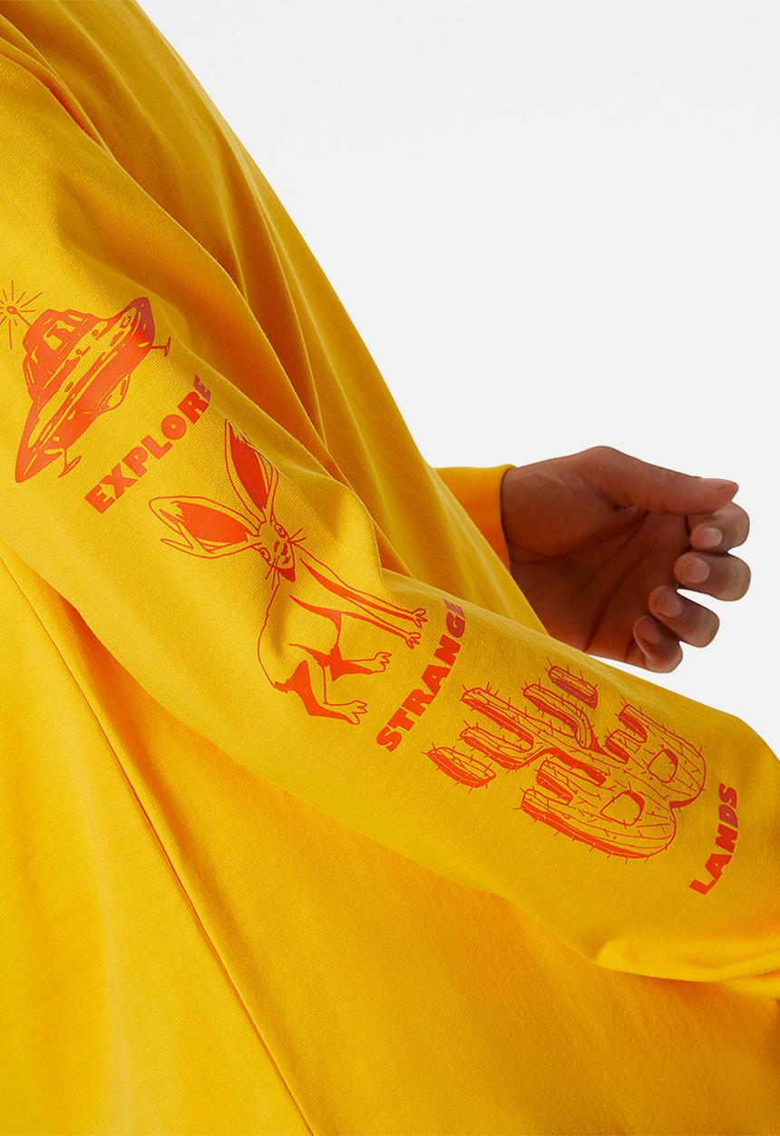 New Balance  - NB All Terrain Long Sleeve Tee- Sunflower