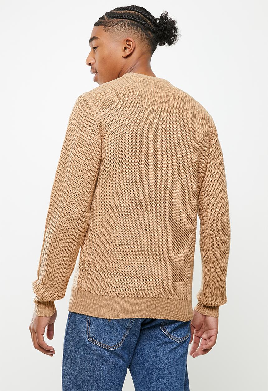 Brave Soul - Binarys knit - beige