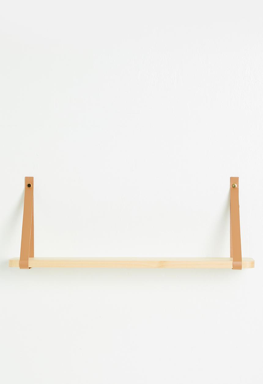 Sixth Floor - Strap wall shelf(single shelf)