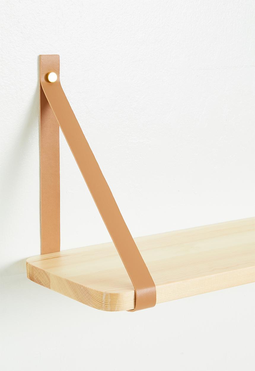Sixth Floor - Strap wall shelf(single shelf)