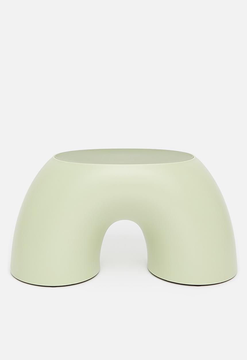 Sixth Floor - Rainbow stool - foam green