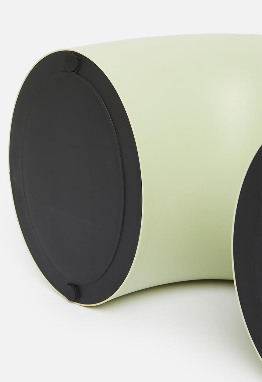 Sixth Floor - Rainbow stool - foam green