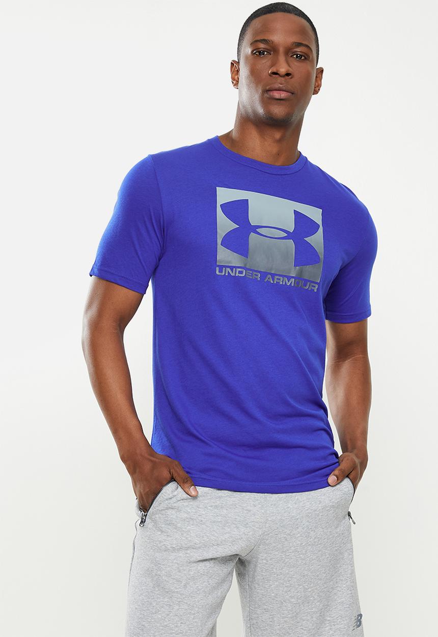 Under Armour - Ua boxed sportstyle short sleeve tee - blue