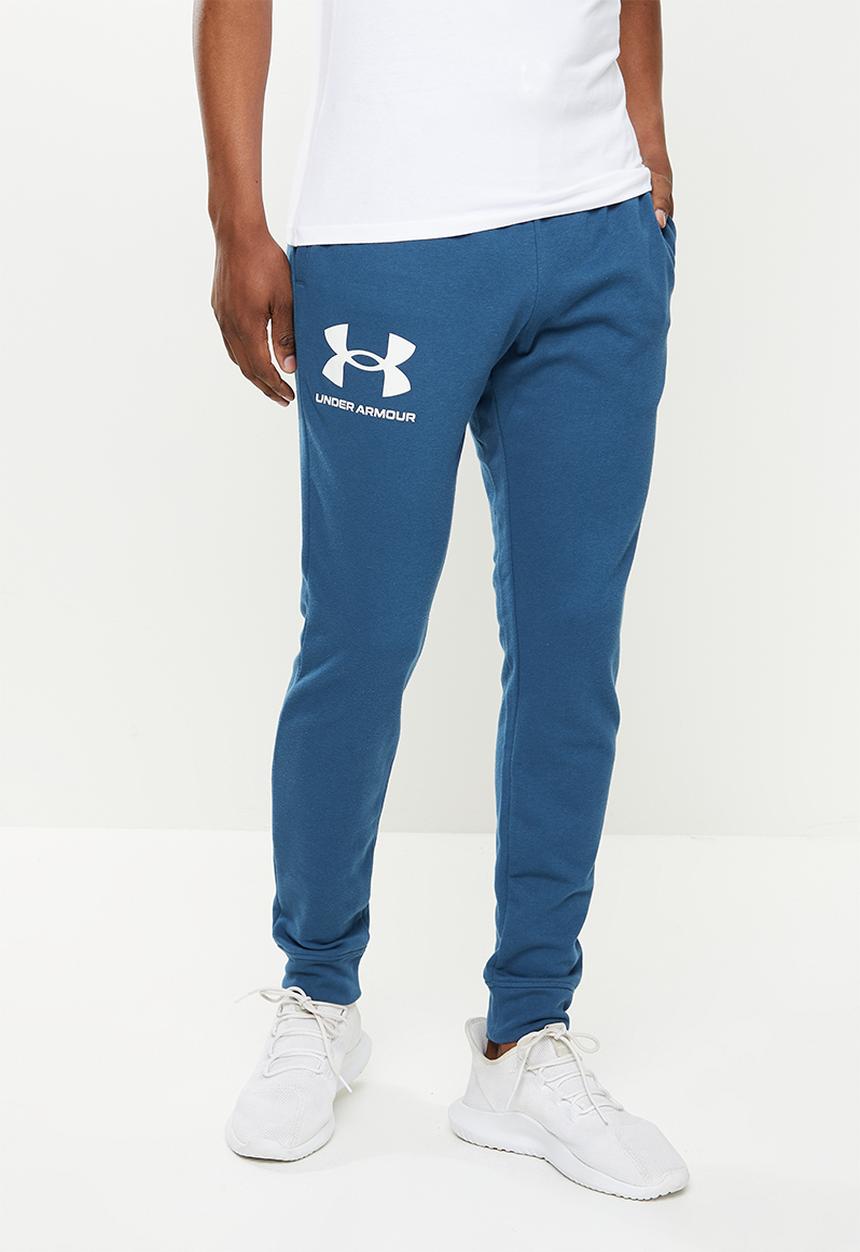Under Armour - UA Rival Terry Joggers- Deep Sea Blue