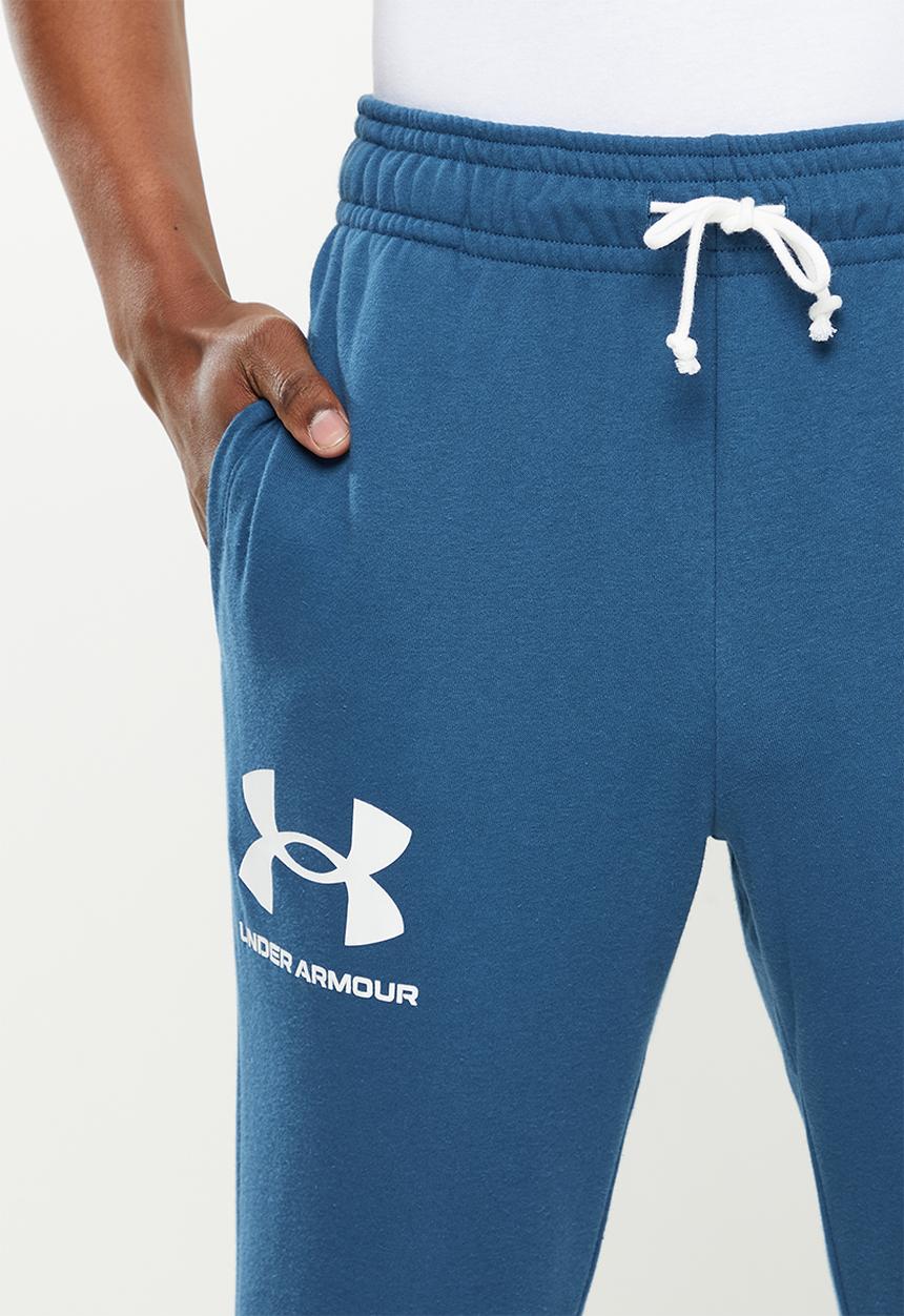 Under Armour - UA Rival Terry Joggers- Deep Sea Blue