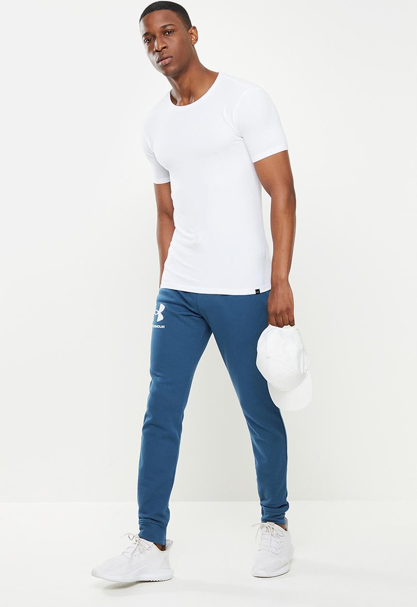Under Armour - UA Rival Terry Joggers- Deep Sea Blue