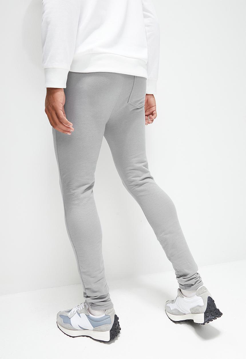 STYLE REPUBLIC - Skinny tapered sweatpant - mid  grey