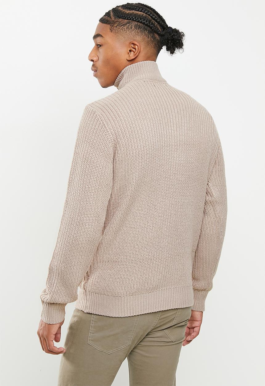 Brave Soul - Gilchrist knit - light beige