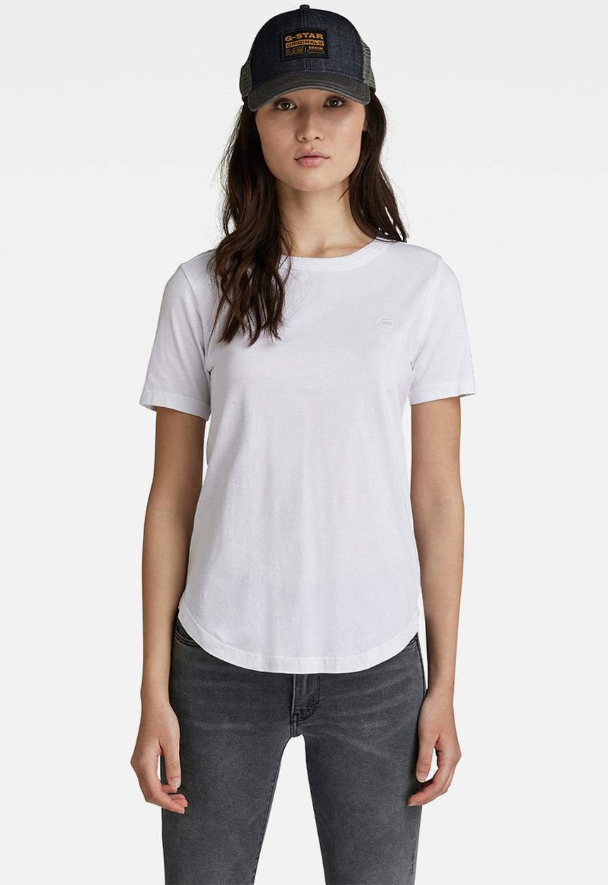 G-STAR - Mysid r t optic slim short sleeve c - white