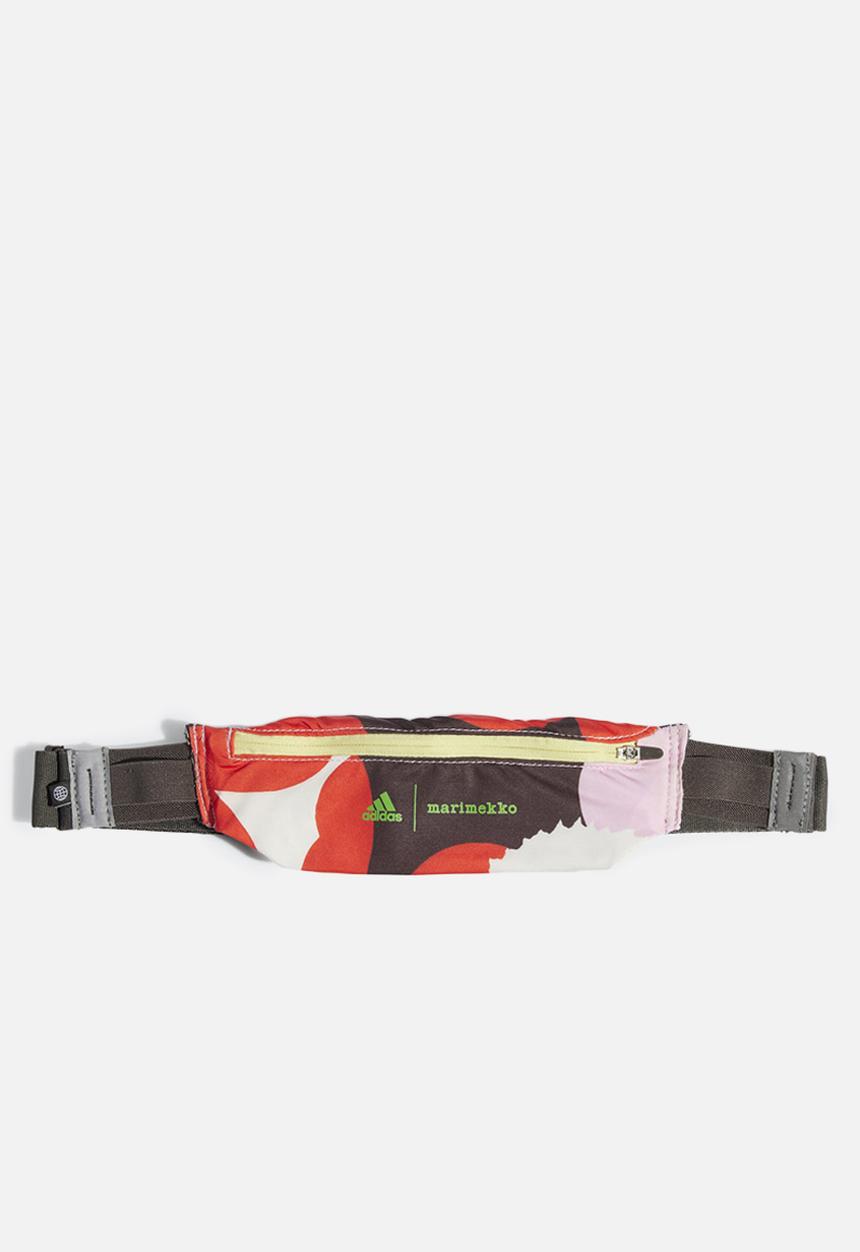 adidas Performance - Run belt mm - trail brown/blaze orange/semi solar slime