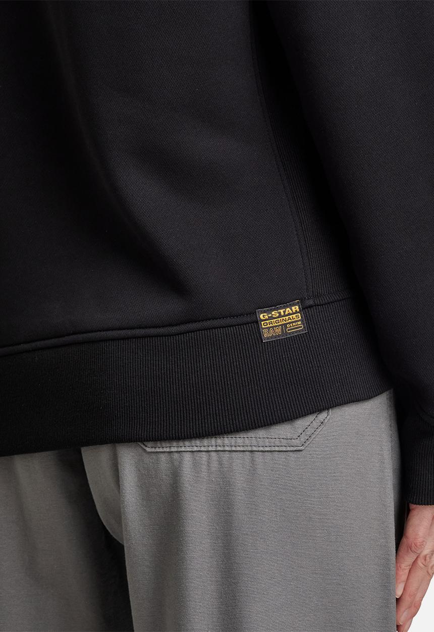 G-STAR - Premium core 2.0 hooded sweater - black