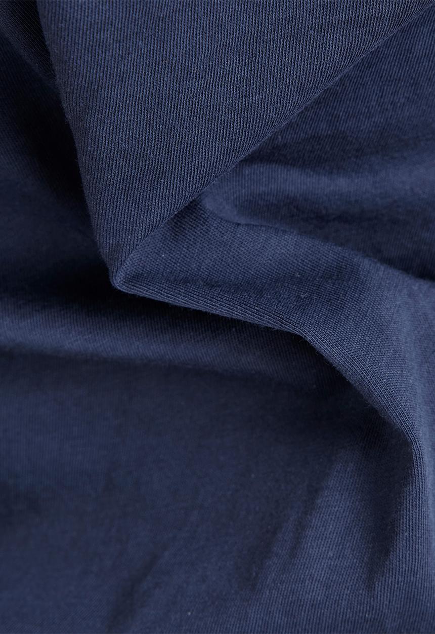 G-STAR - Eyben slim short sleeve v t - sartho blue