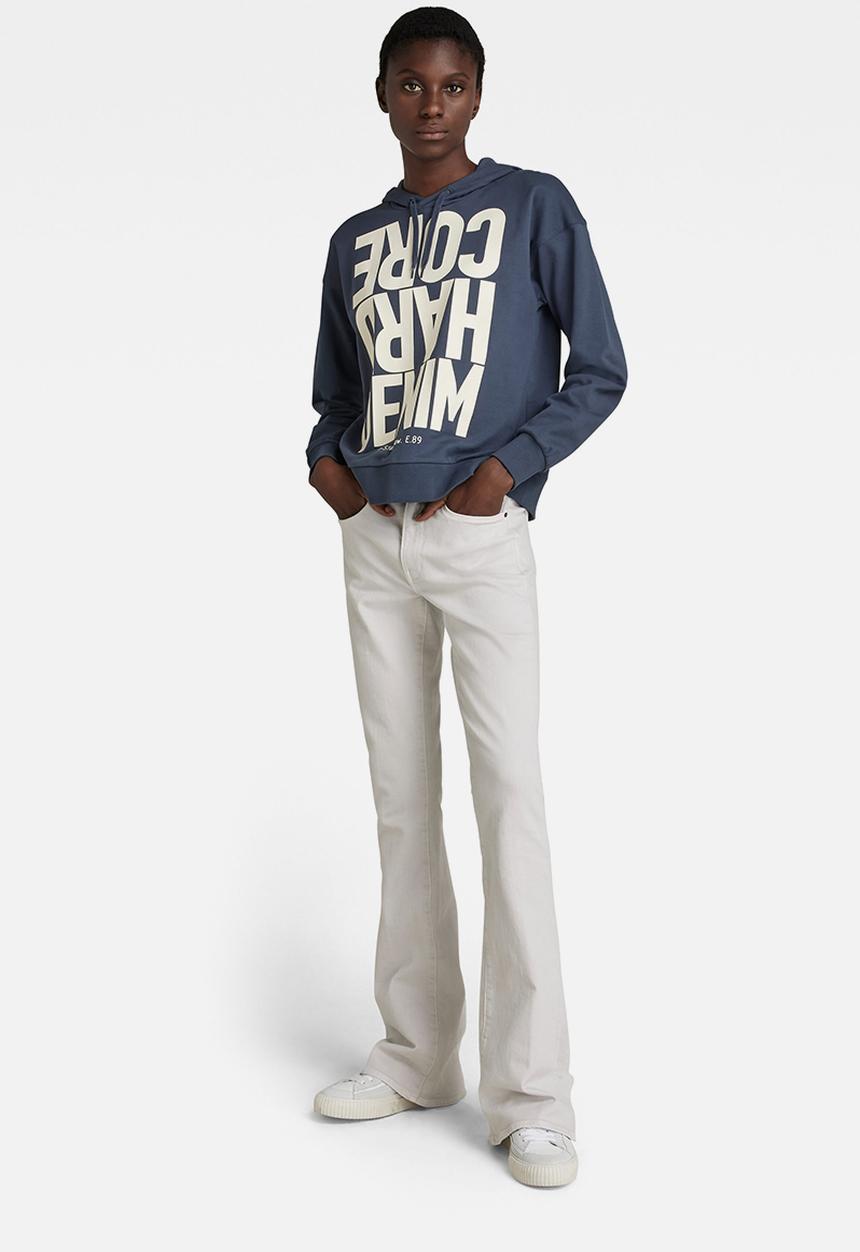 G-STAR - Hcd loose hooded sweat top - fantem blue
