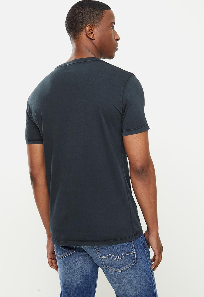 Replay - Mono logo replay tee - black