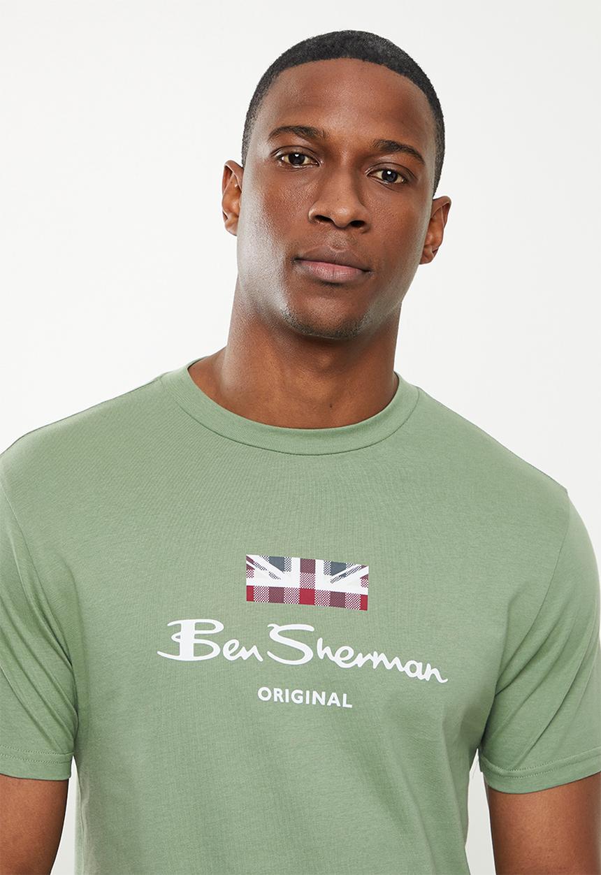 Ben Sherman - Signature short sleeve tee - pale khaki