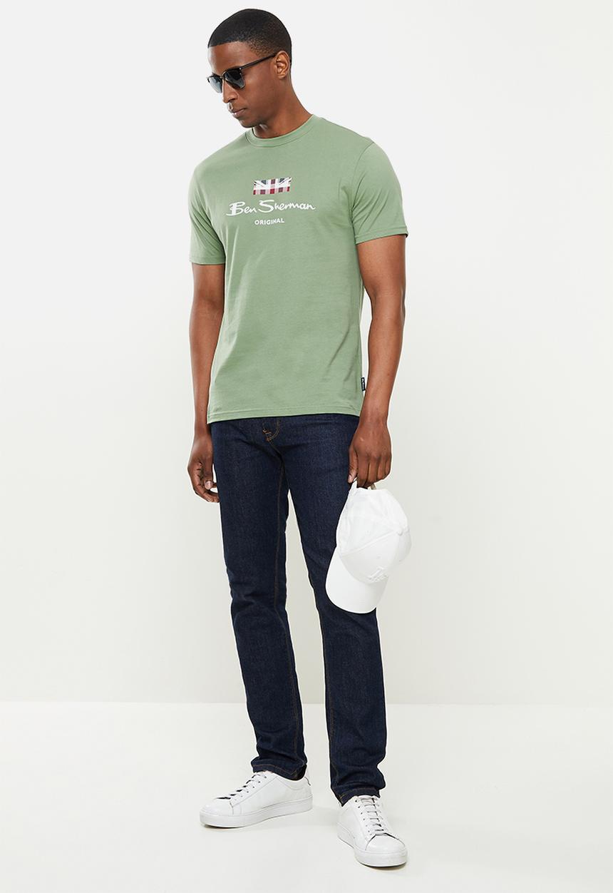 Ben Sherman - Signature short sleeve tee - pale khaki