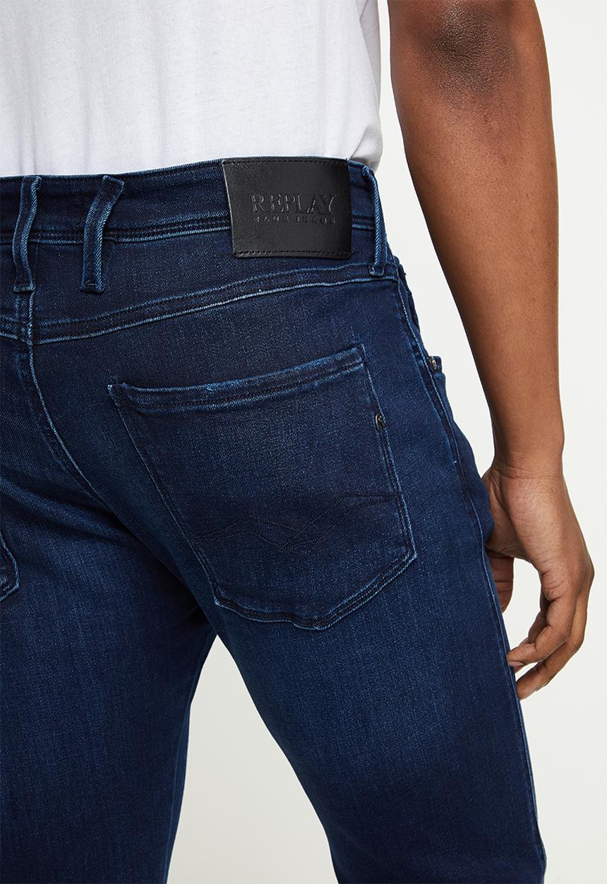 Replay - Slim fit denim jeans - indigo