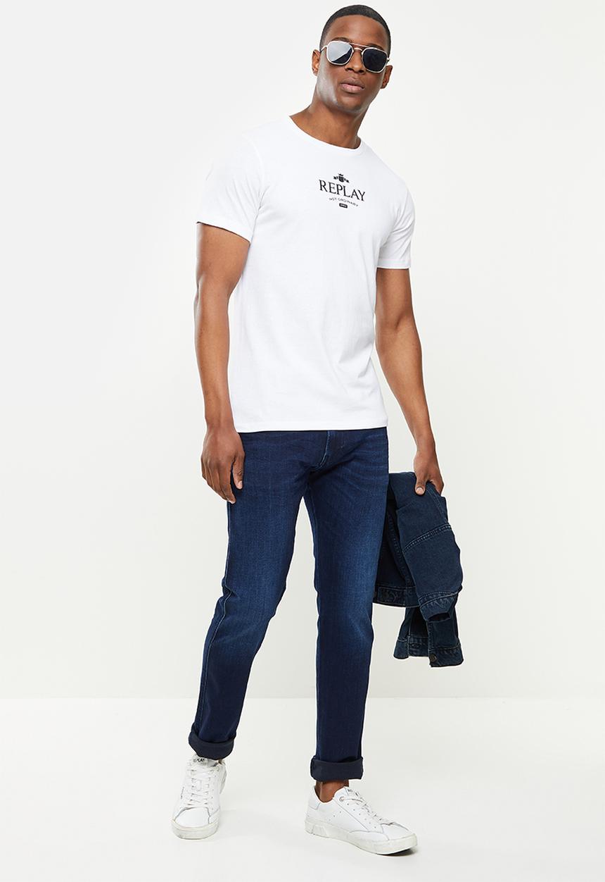 Replay - Slim fit denim jeans - indigo