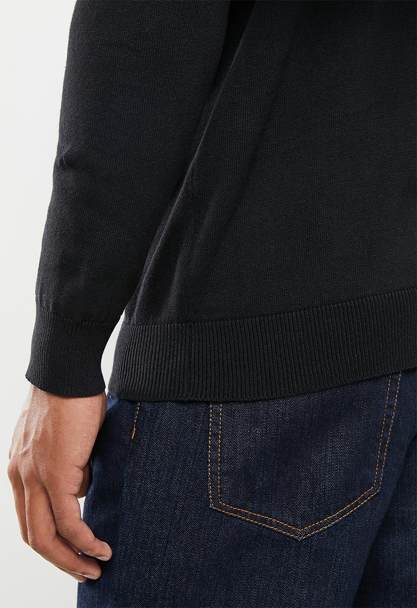 Brave Soul - Duben knit - black