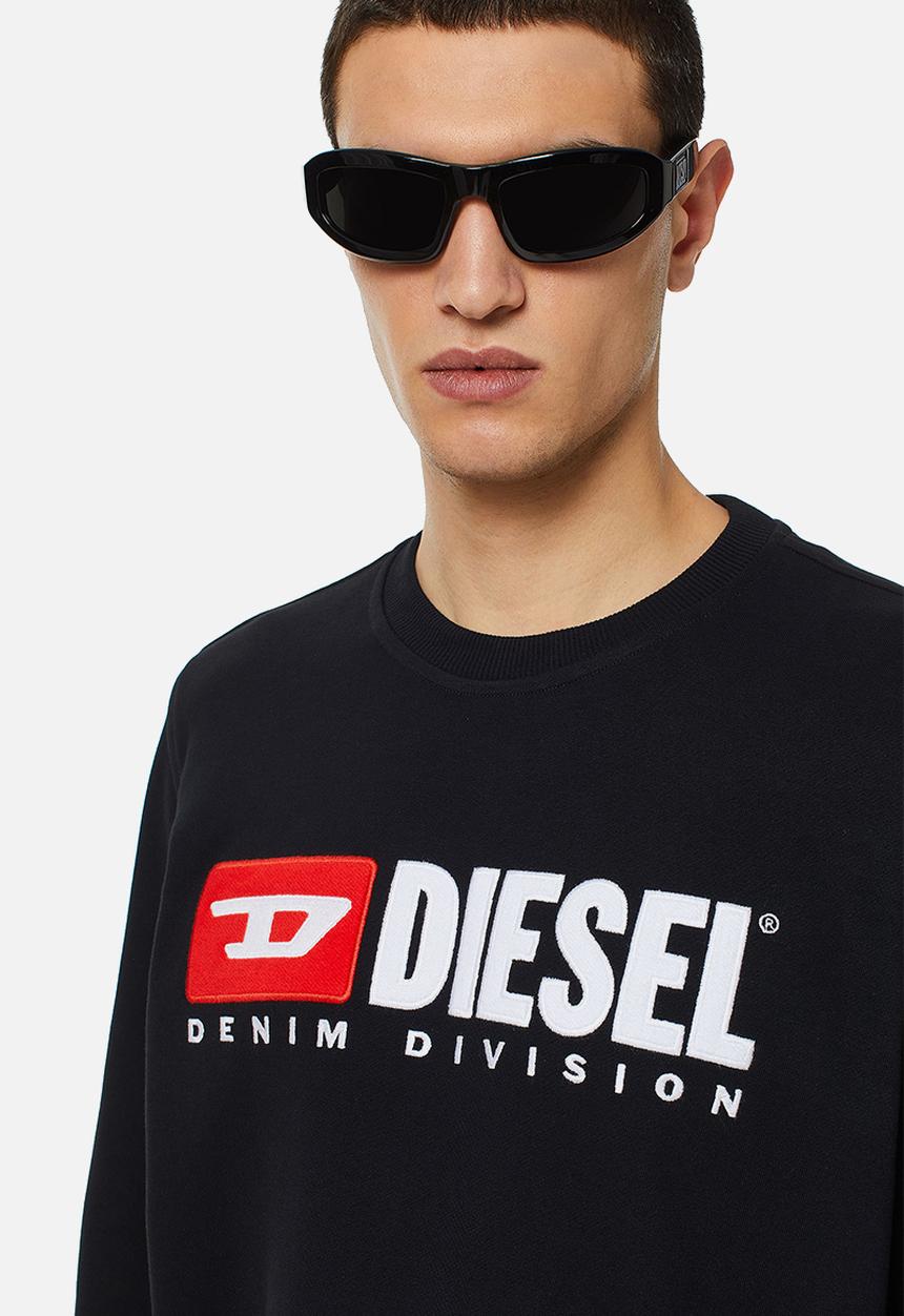 Diesel  - S-ginn-div sweater - black