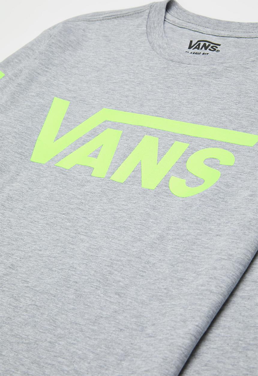 Vans - Vans classic sleeve check long sleeve boys - grey 