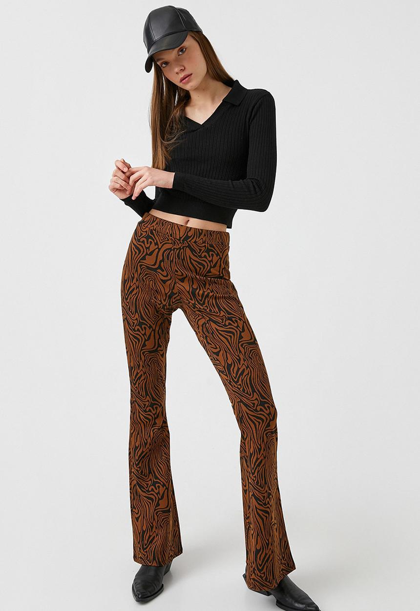 Koton - Shirt neck knit sweater - black