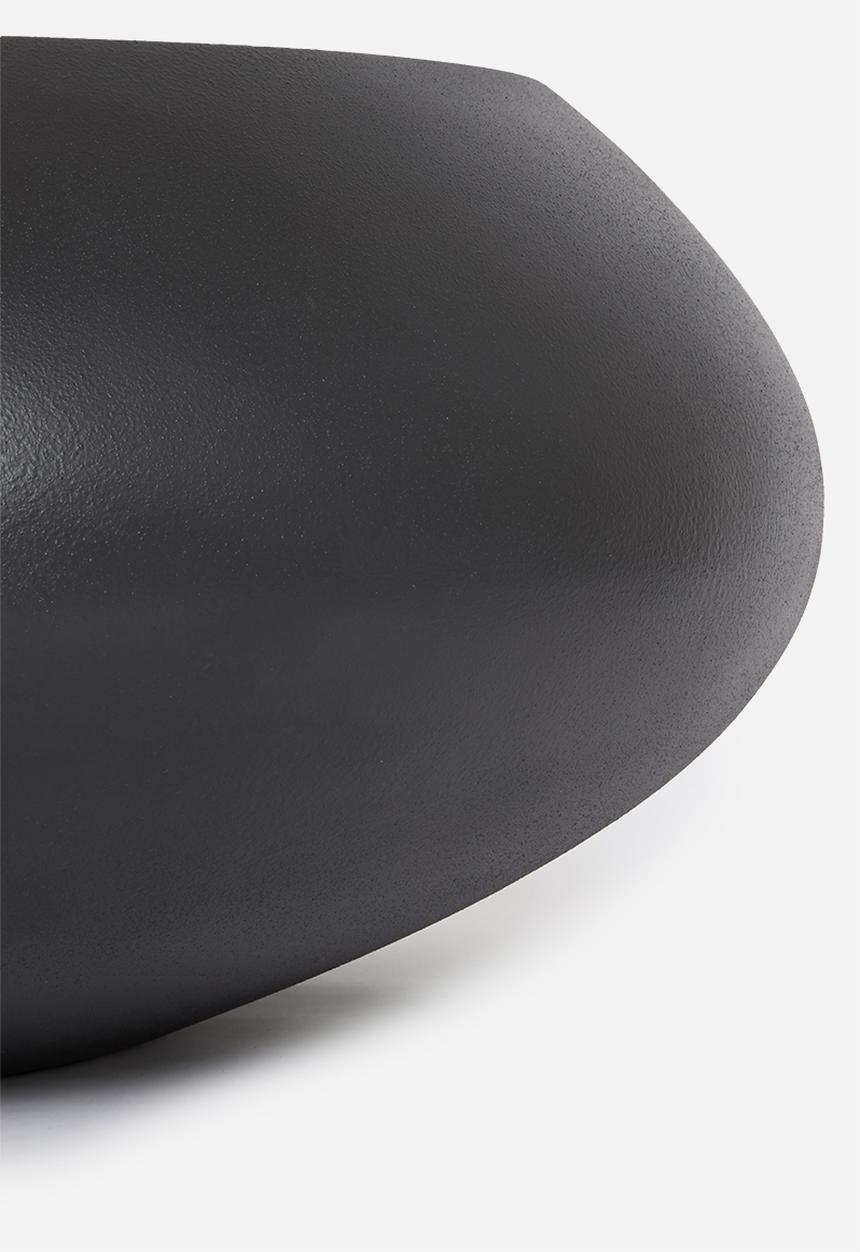 Sixth Floor - Cobble outdoor coffee table - black