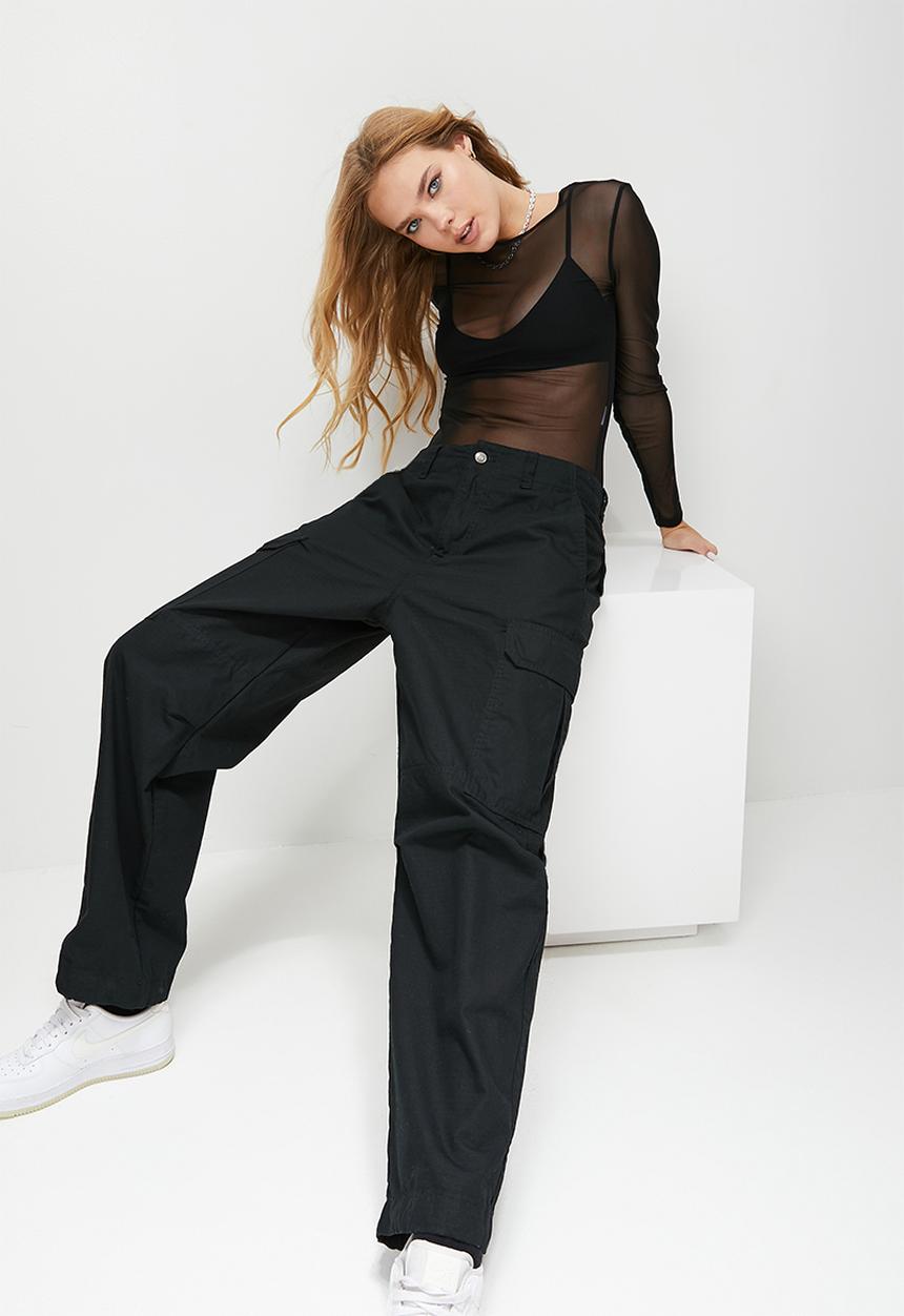 Blake - Mesh bodysuit - black